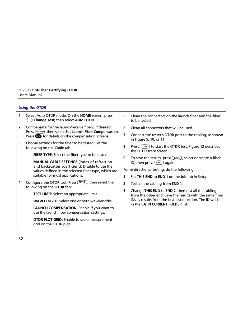 Atec Fluke-OF-500 User Manual | Page 42 / 133