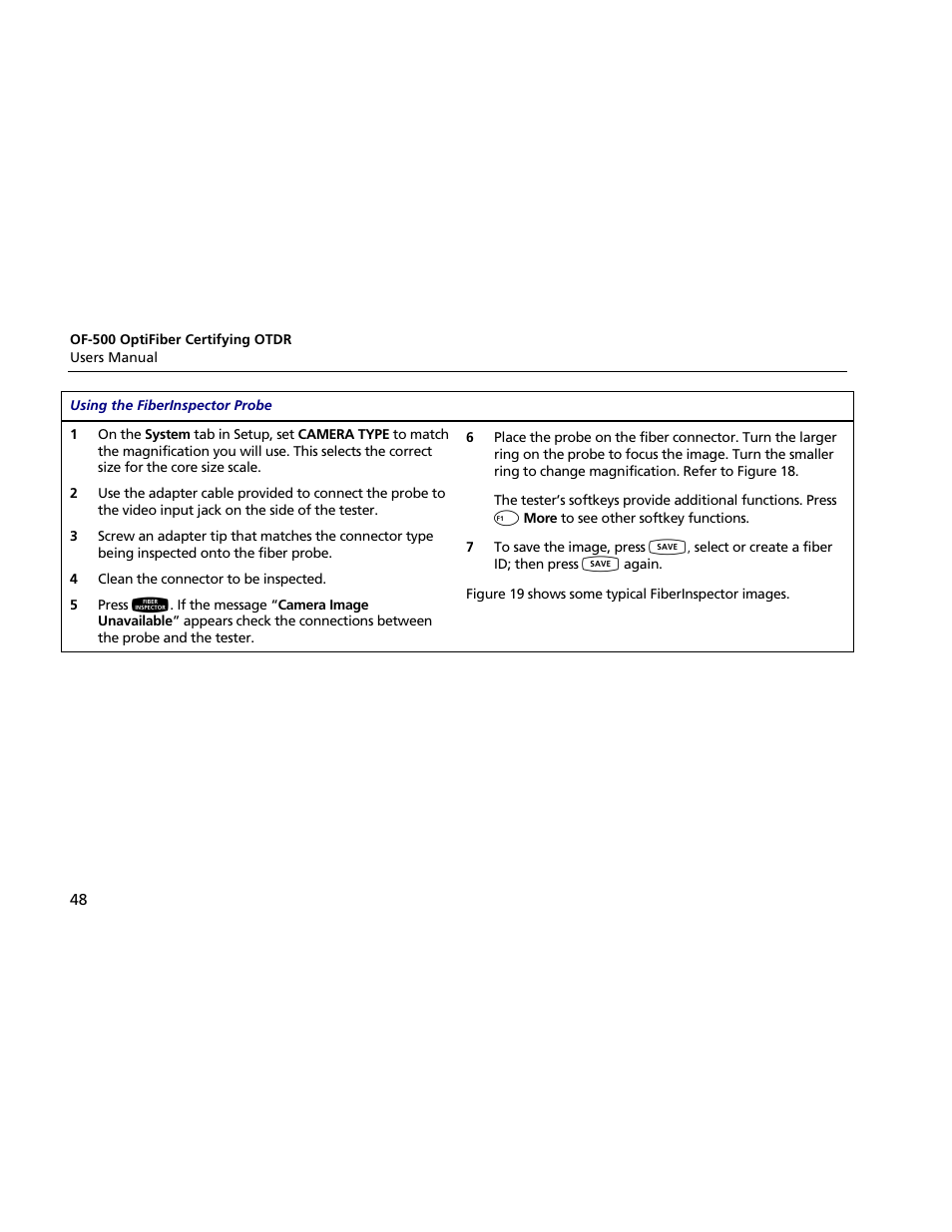 Atec Fluke-OF-500 User Manual | Page 58 / 133