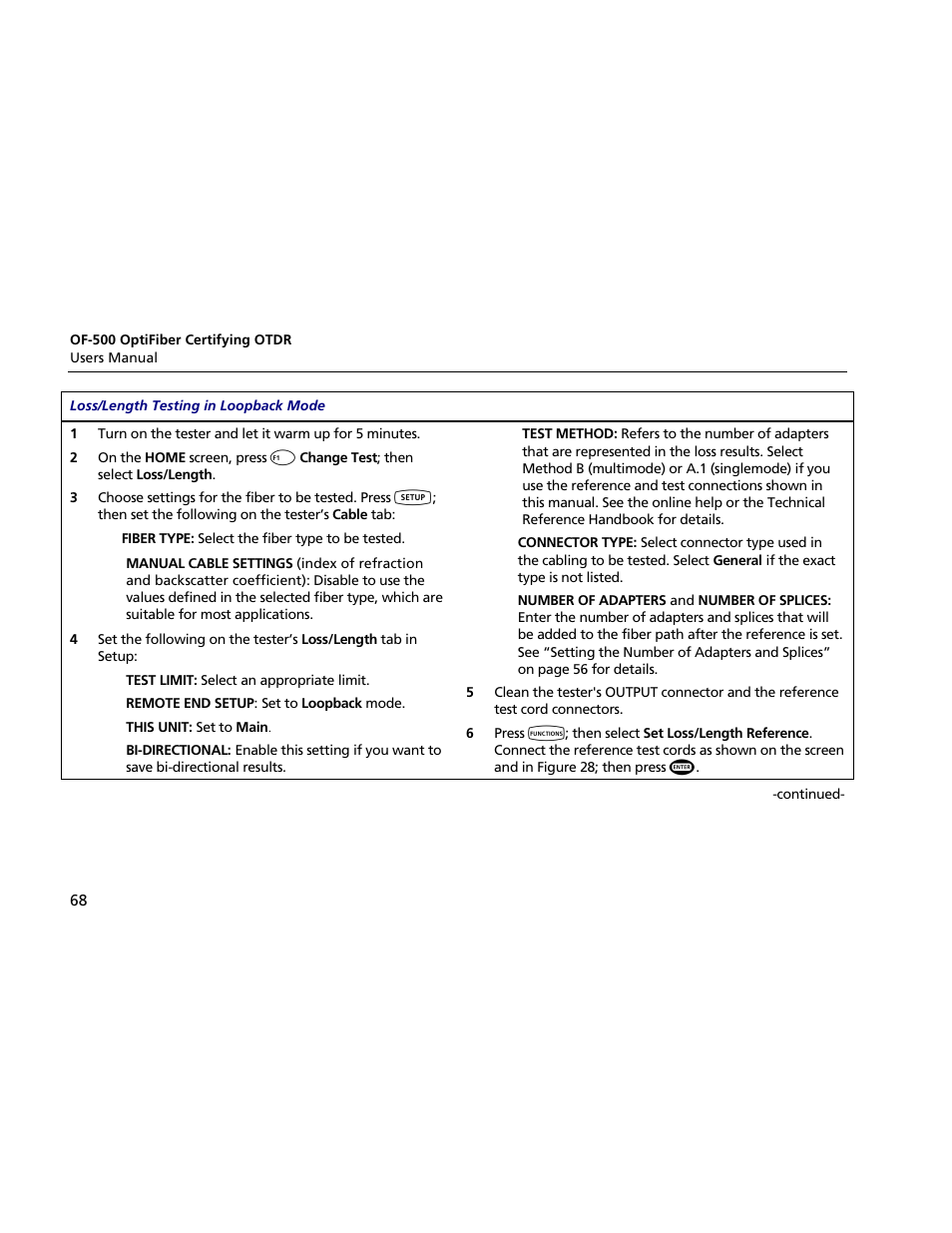 Atec Fluke-OF-500 User Manual | Page 78 / 133