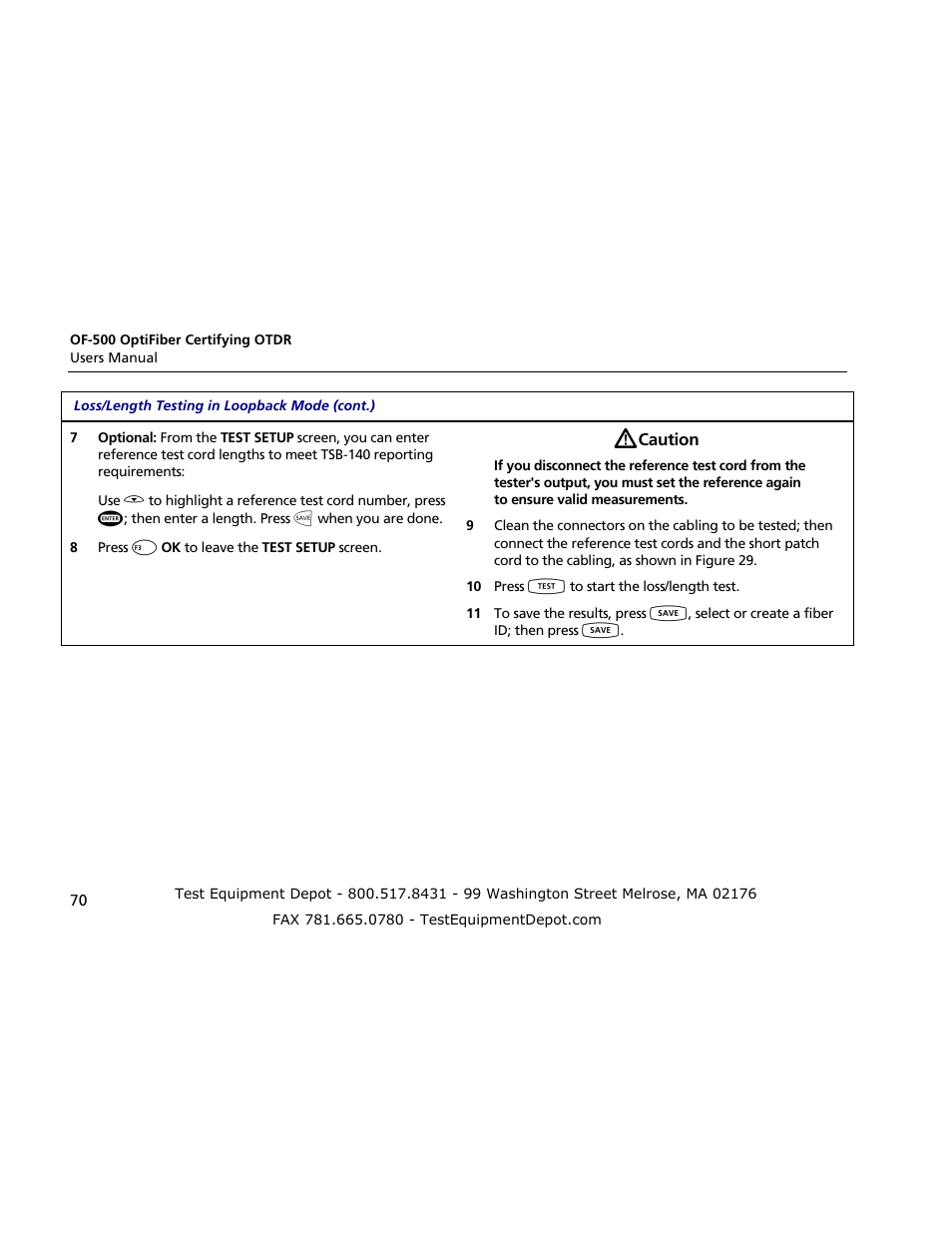 Atec Fluke-OF-500 User Manual | Page 80 / 133