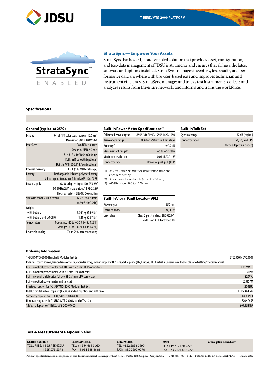 Atec JDSU-T-Berd2000 User Manual | Page 4 / 4