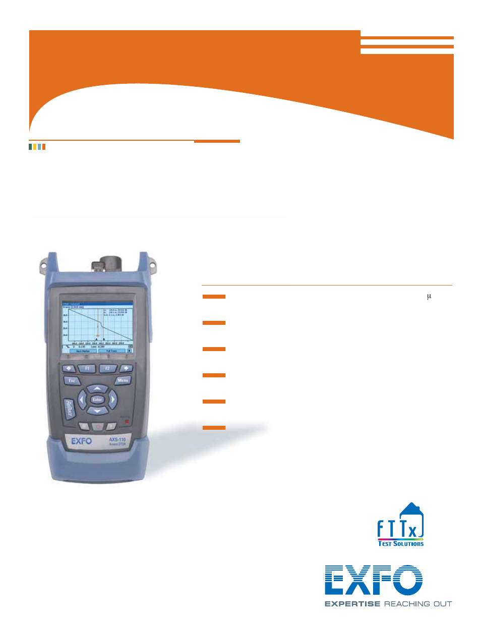 Atec EXFO-AXS-100 User Manual | 8 pages