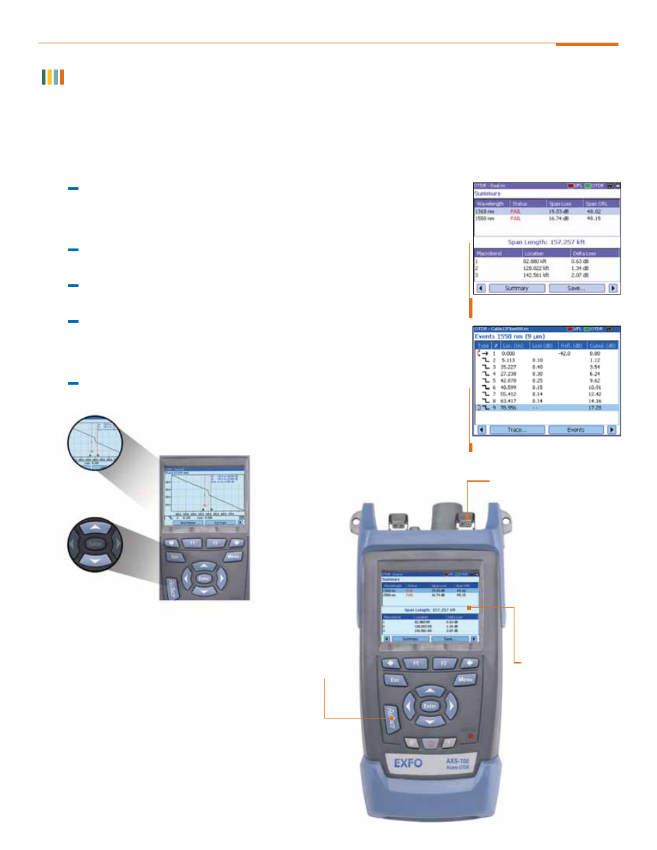 Axs-100 series, Simple as 1-2-3 | Atec EXFO-AXS-100 User Manual | Page 4 / 8