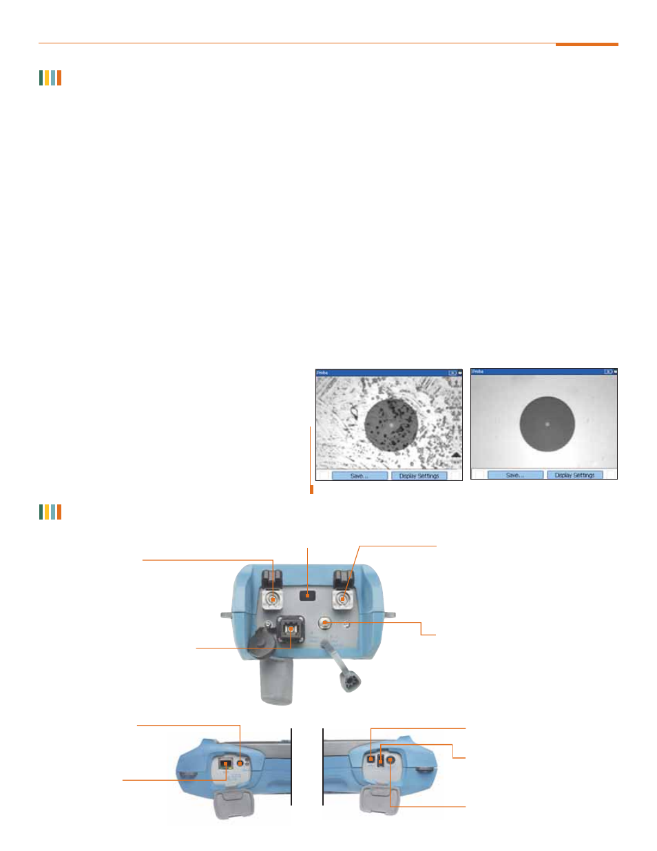 Flexible connectivity, Axs-100 series, Ip testing | Visual fault locator, Power meter gex, Smartkit software, Fiber inspection probe | Atec EXFO-AXS-100 User Manual | Page 5 / 8