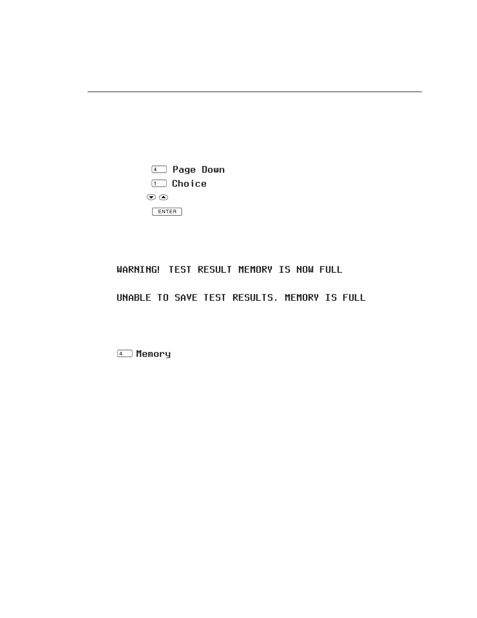 If memory is full, The autotest report | Atec Fluke-DSP-2000 User Manual | Page 73 / 190