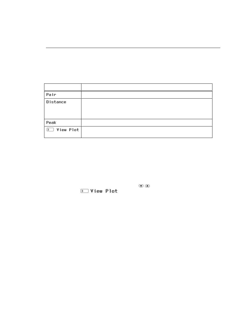 Tdr results screen, Tdr plot screen | Atec Fluke-DSP-2000 User Manual | Page 87 / 190