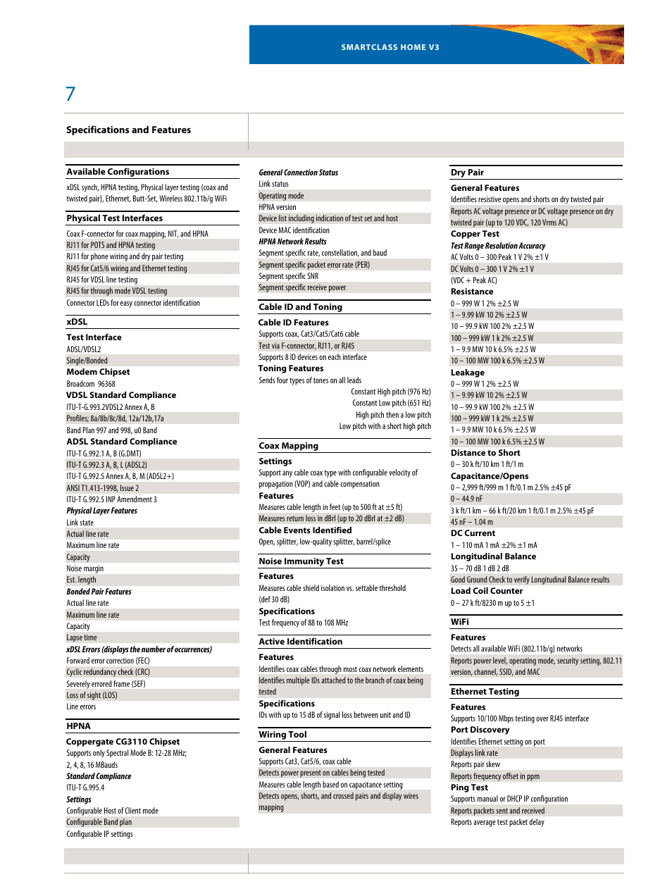 Atec JDSU-SmartClass-Home User Manual | Page 7 / 8