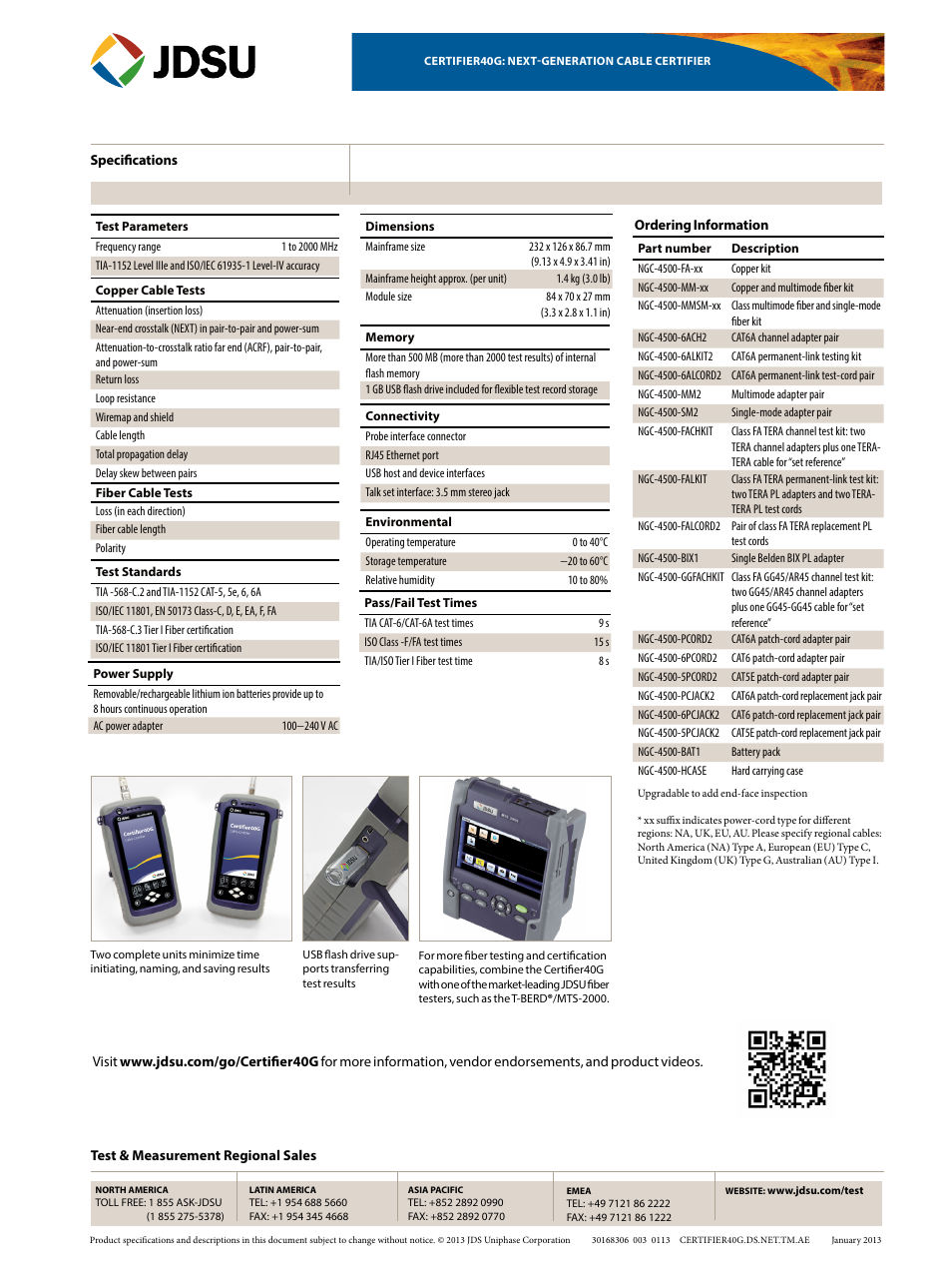 Atec JDSU-NGC-4500 User Manual | Page 4 / 4