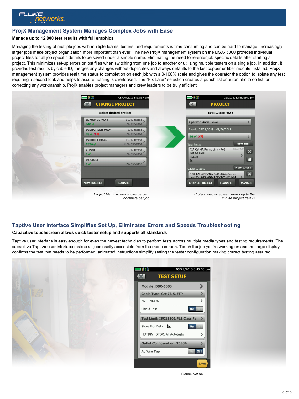 Atec Fluke-DSX-5000 User Manual | Page 3 / 8