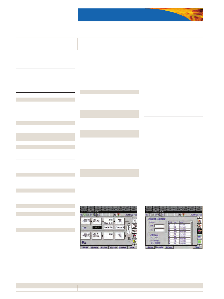 Technical specifications-atm | Atec JDSU-ANT-5 User Manual | Page 8 / 13