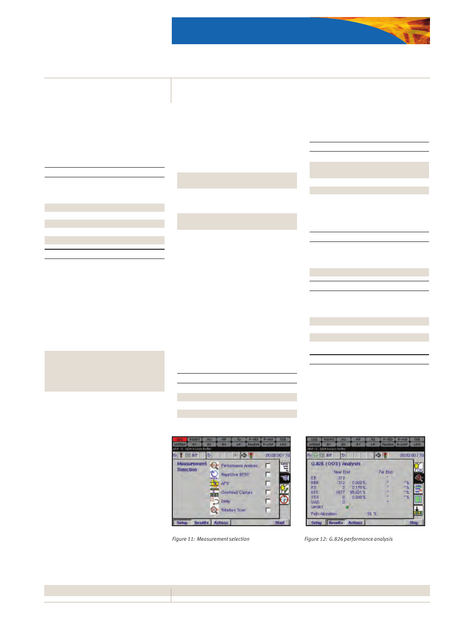 Technical specifications, Measurement selection | Atec JDSU-ANT-5 User Manual | Page 9 / 13