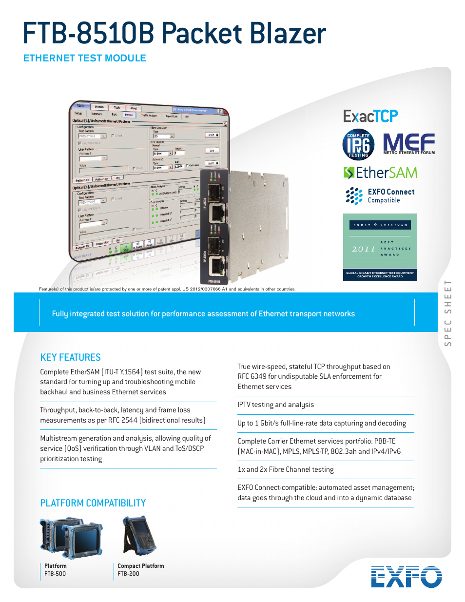 Atec EXFO-FTB-8510B User Manual | 10 pages