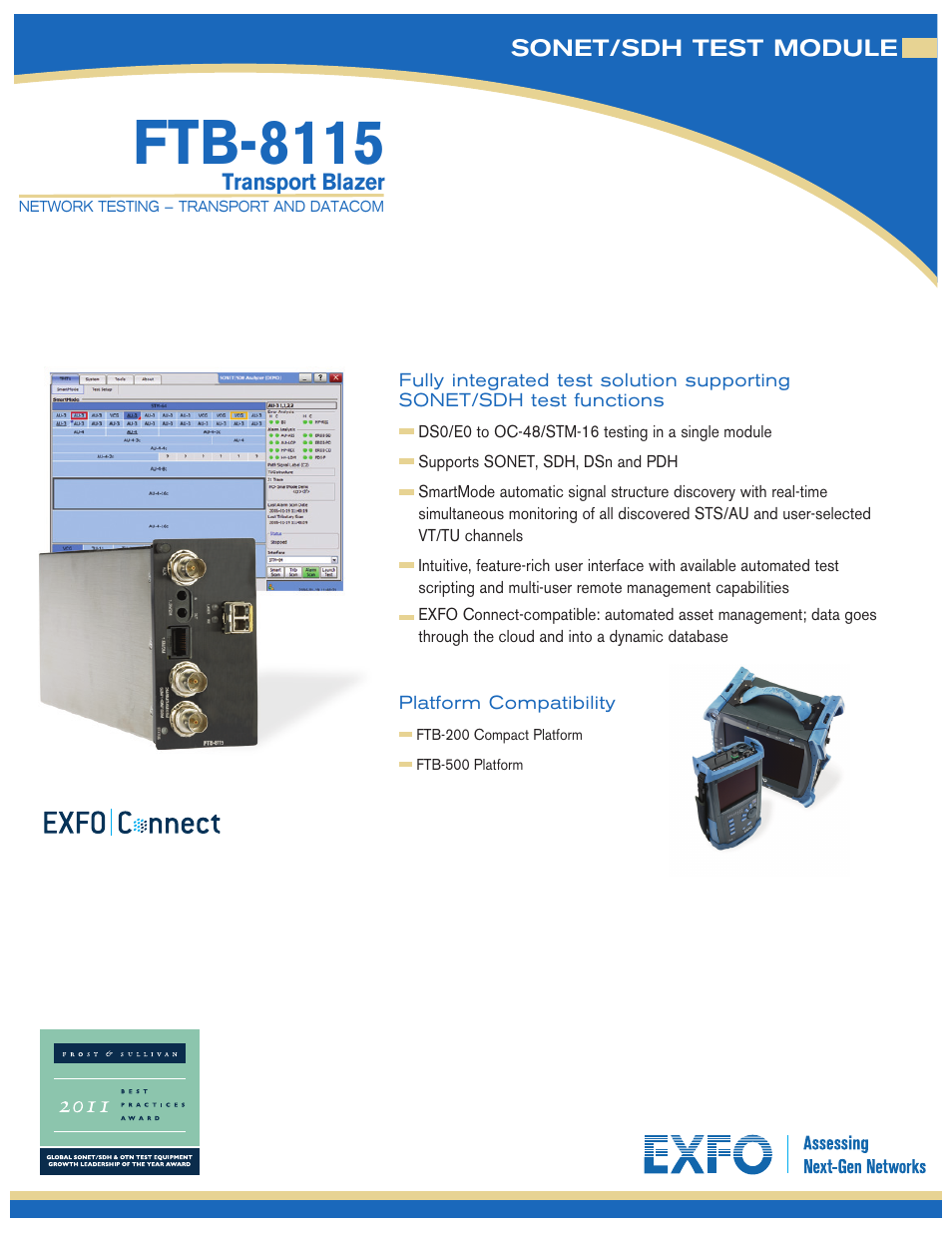 Atec EXFO-FTB-8115 User Manual | 9 pages