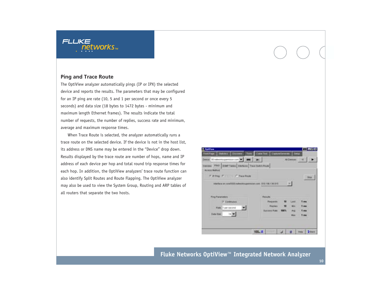 Atec Fluke-OptiView User Manual | Page 10 / 28