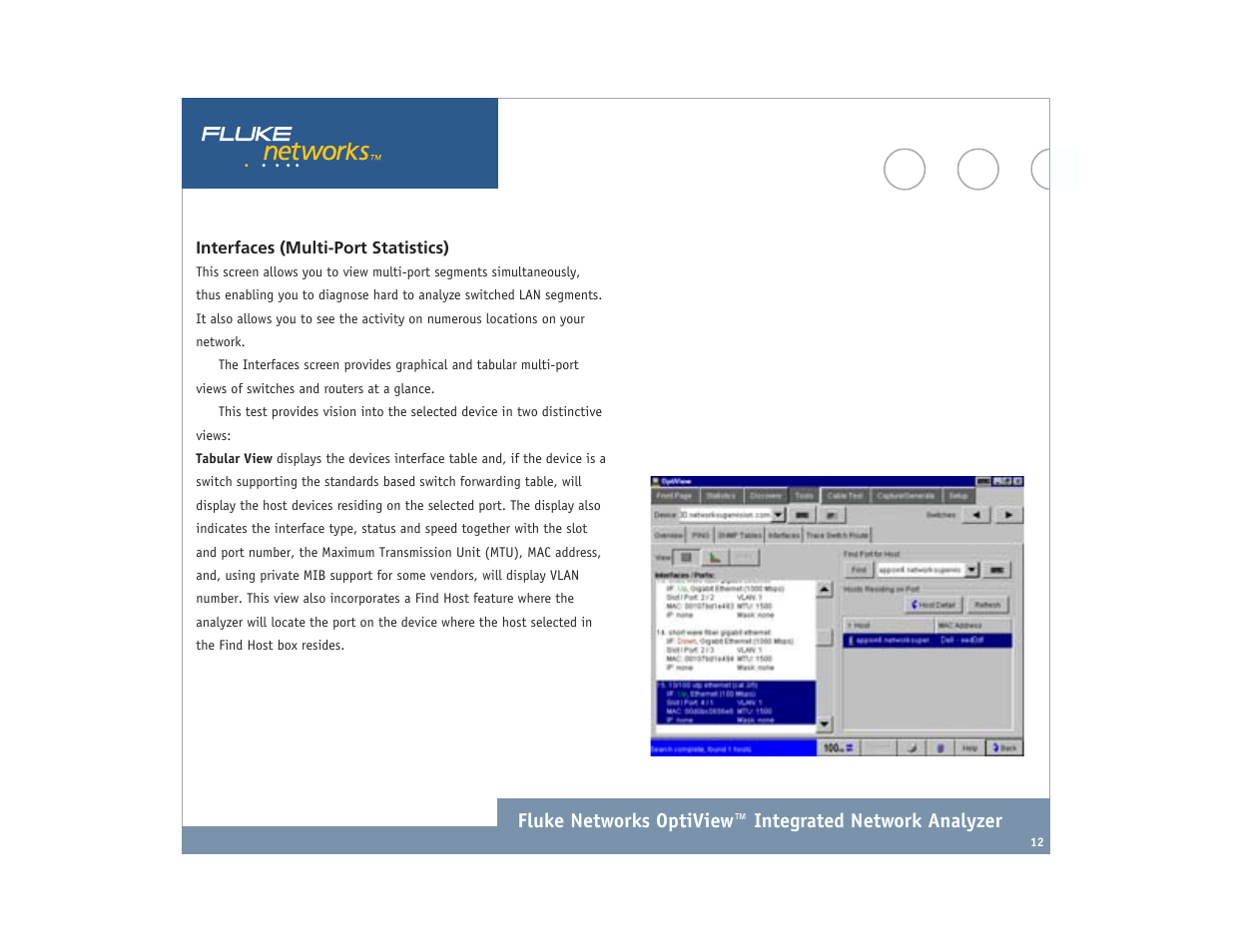 Atec Fluke-OptiView User Manual | Page 12 / 28