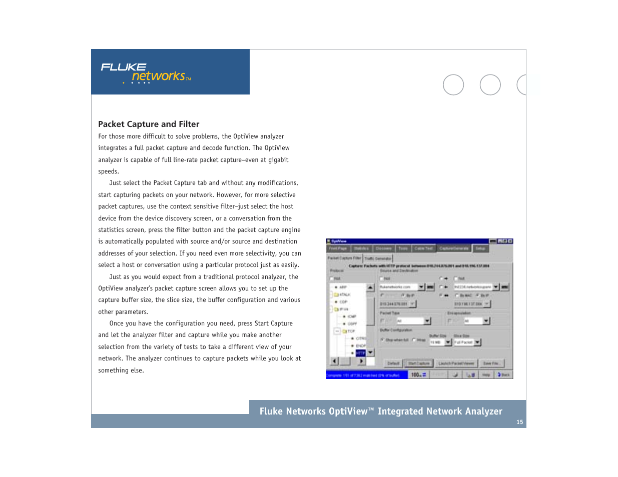Atec Fluke-OptiView User Manual | Page 15 / 28