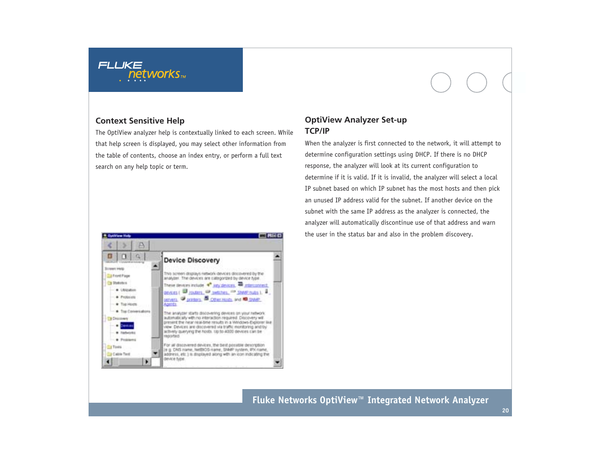 Atec Fluke-OptiView User Manual | Page 20 / 28