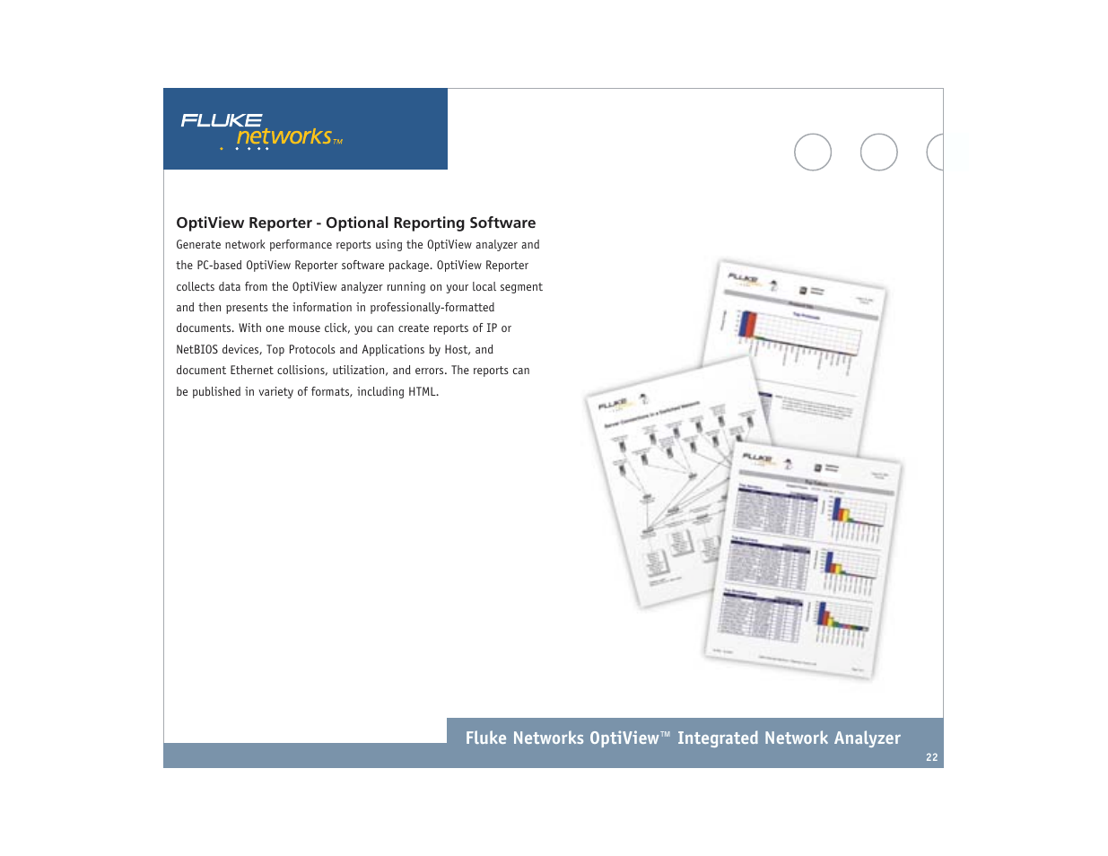 Atec Fluke-OptiView User Manual | Page 22 / 28