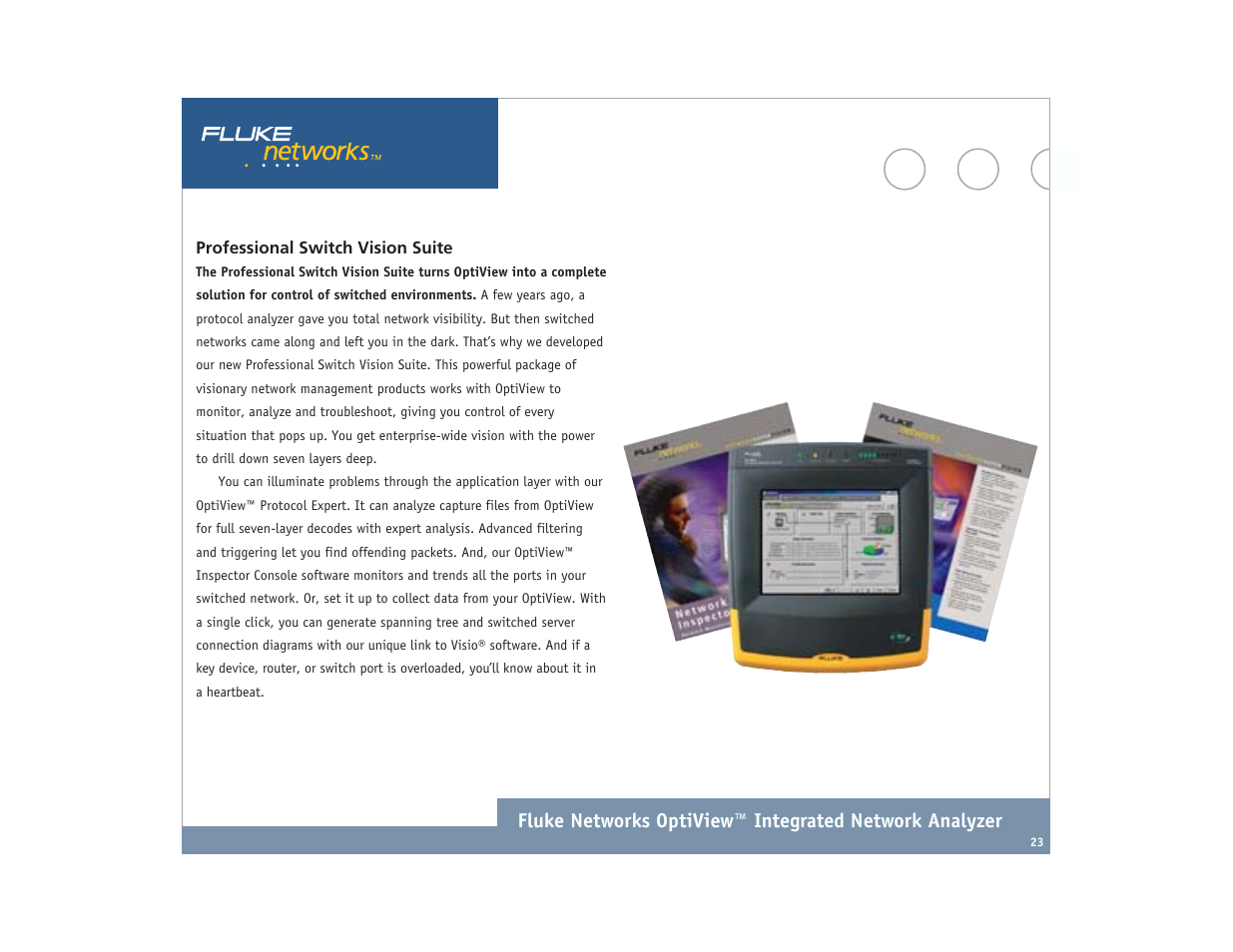 Atec Fluke-OptiView User Manual | Page 23 / 28