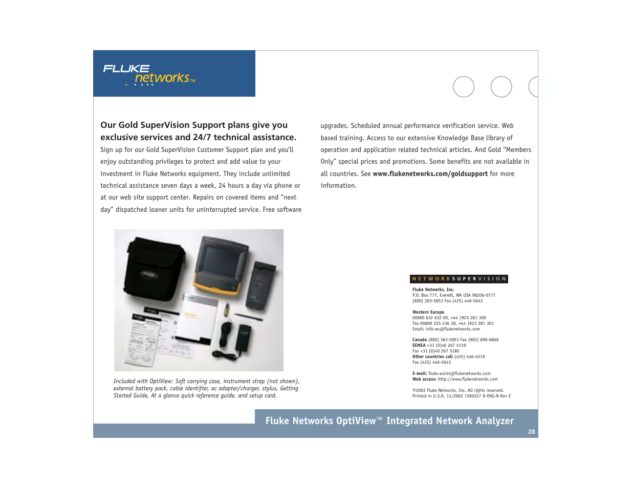 Atec Fluke-OptiView User Manual | Page 28 / 28