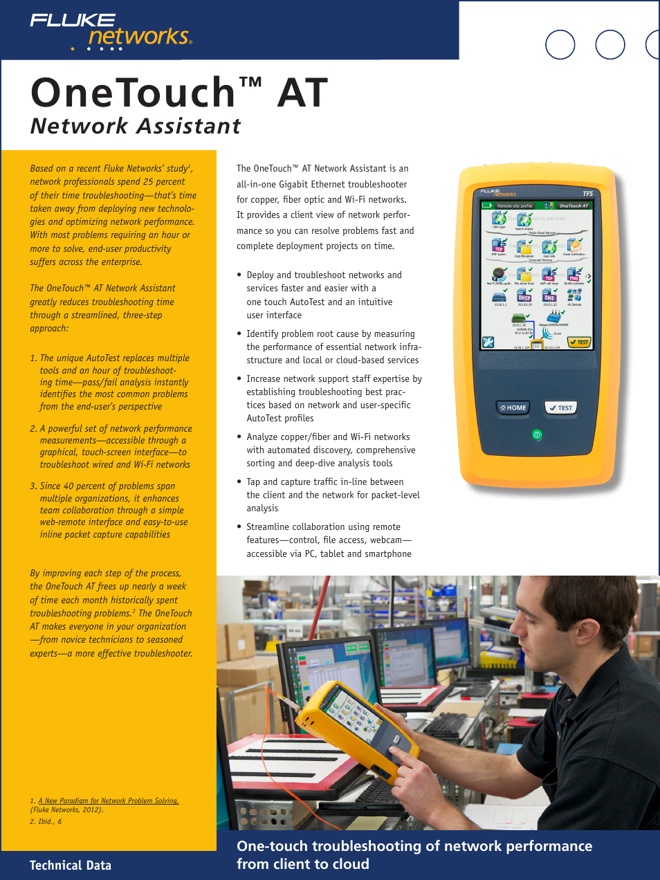 Atec Fluke-OneTouch User Manual | 6 pages