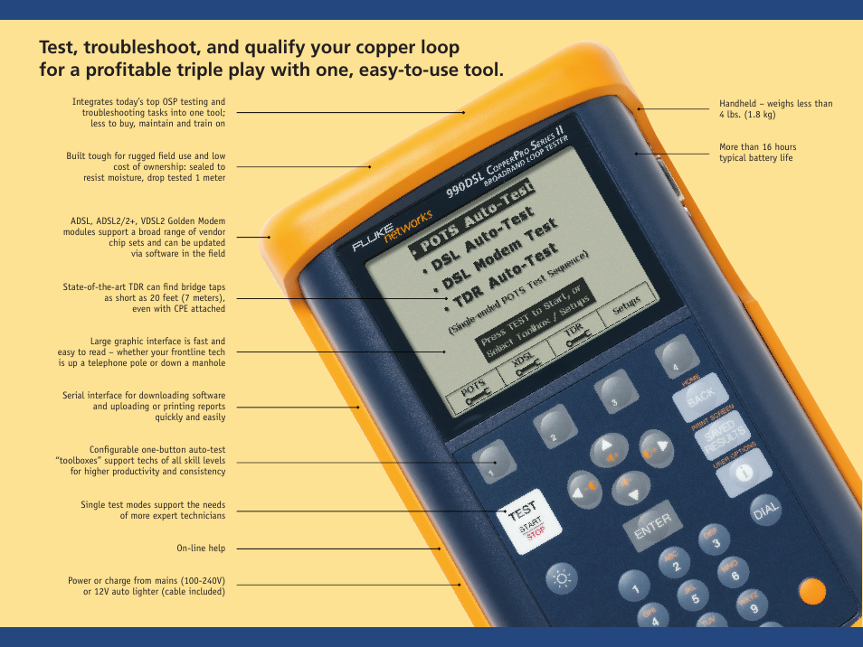 Atec Fluke-990DSL User Manual | Page 8 / 12