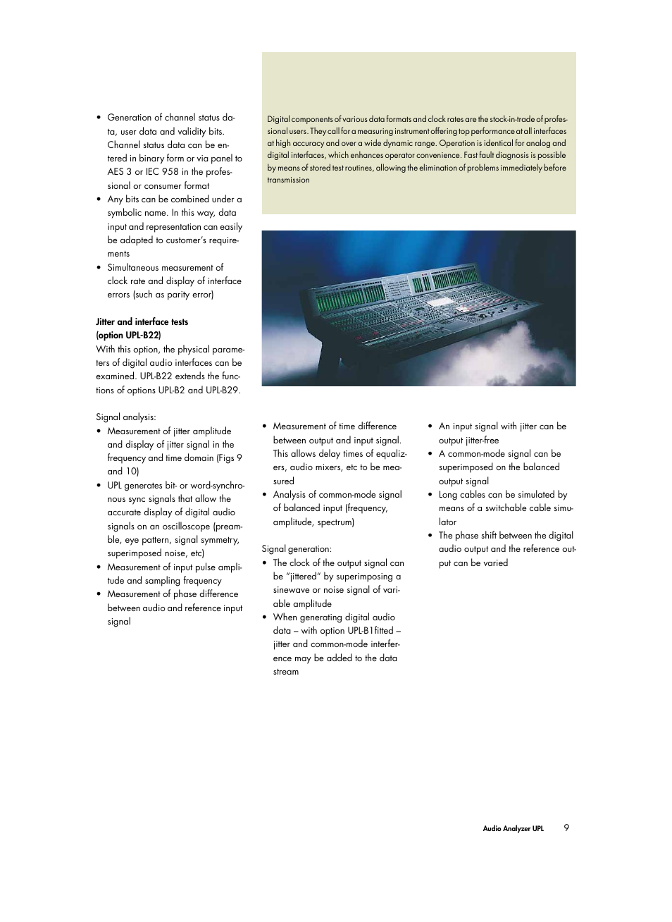 Atec Rohde-Schwarz-UPL User Manual | Page 9 / 24