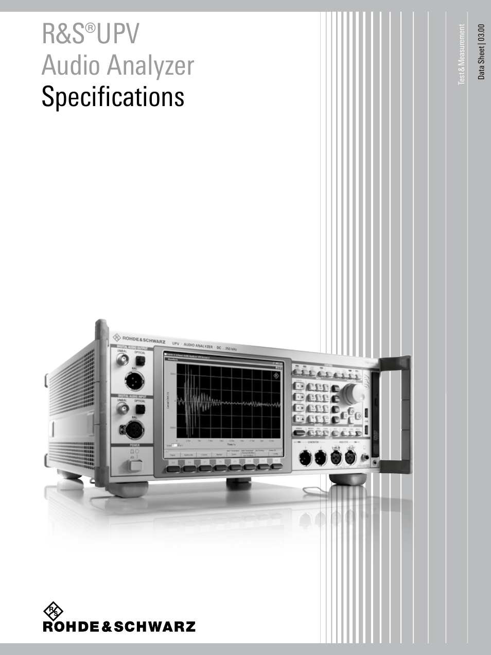 Atec Rohde-Schwarz-UPV User Manual | 28 pages