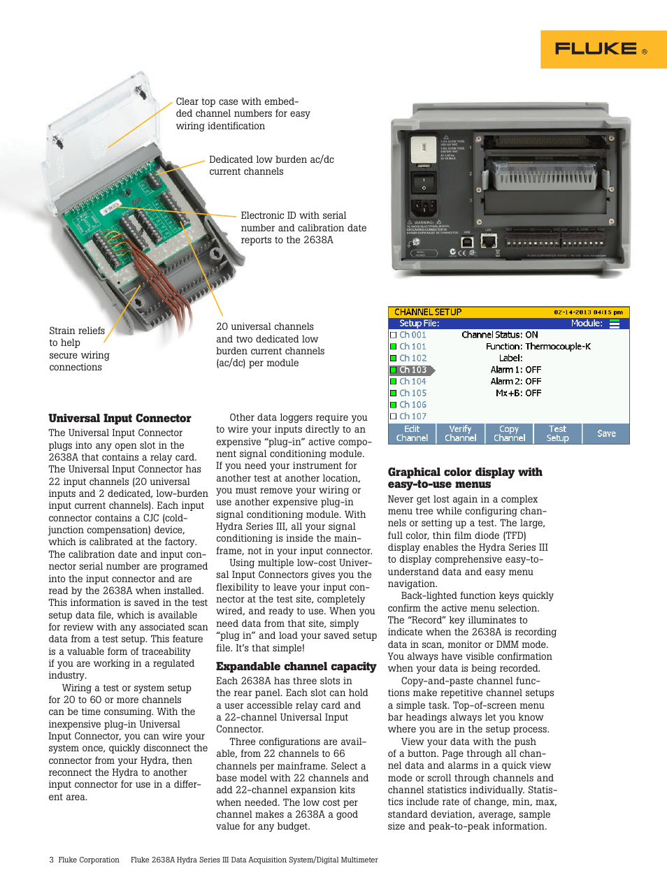 Atec Fluke-2638A User Manual | Page 3 / 12