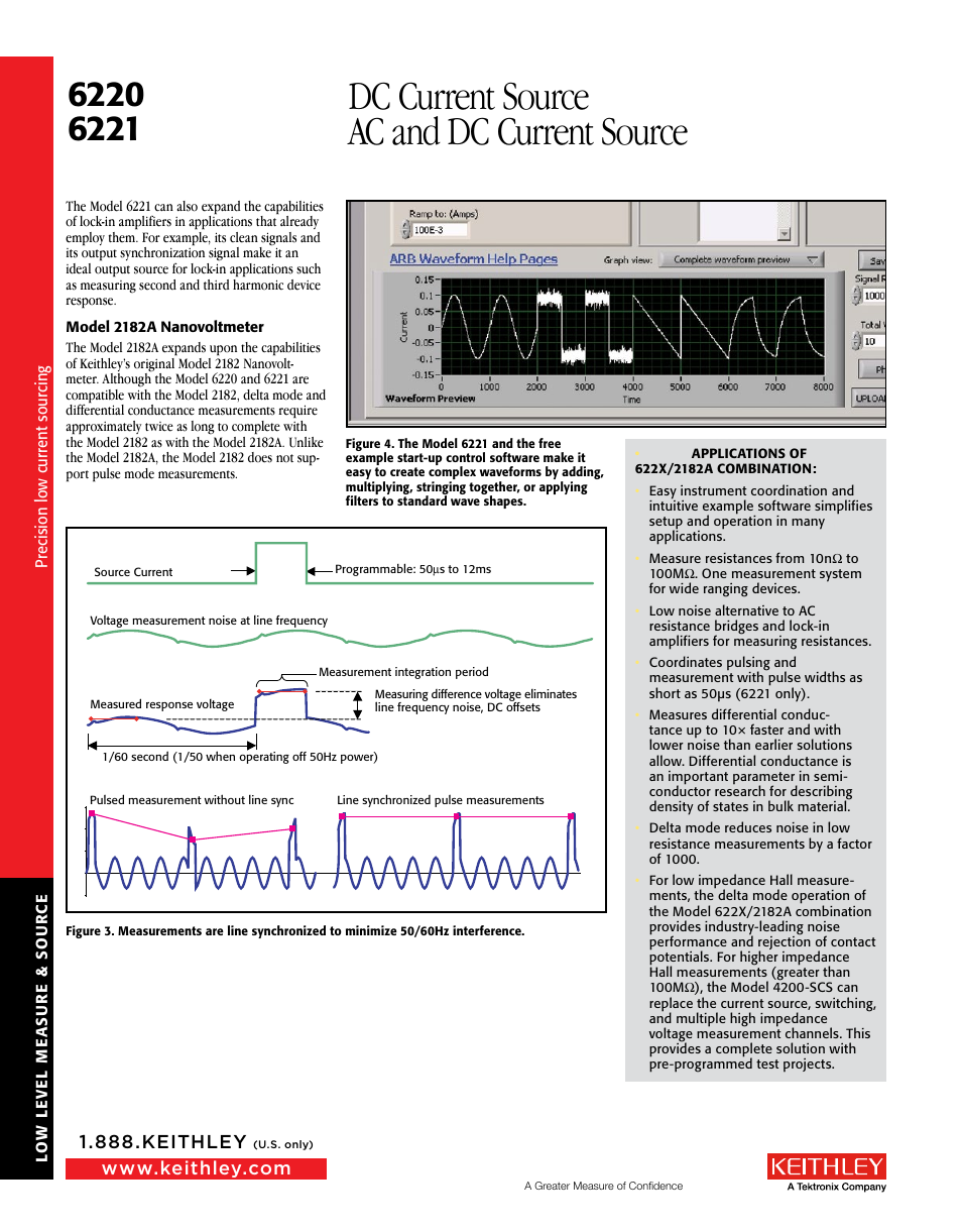 Dc current source ac and dc current source | Atec Keithley-6220-6221 User Manual | Page 4 / 5