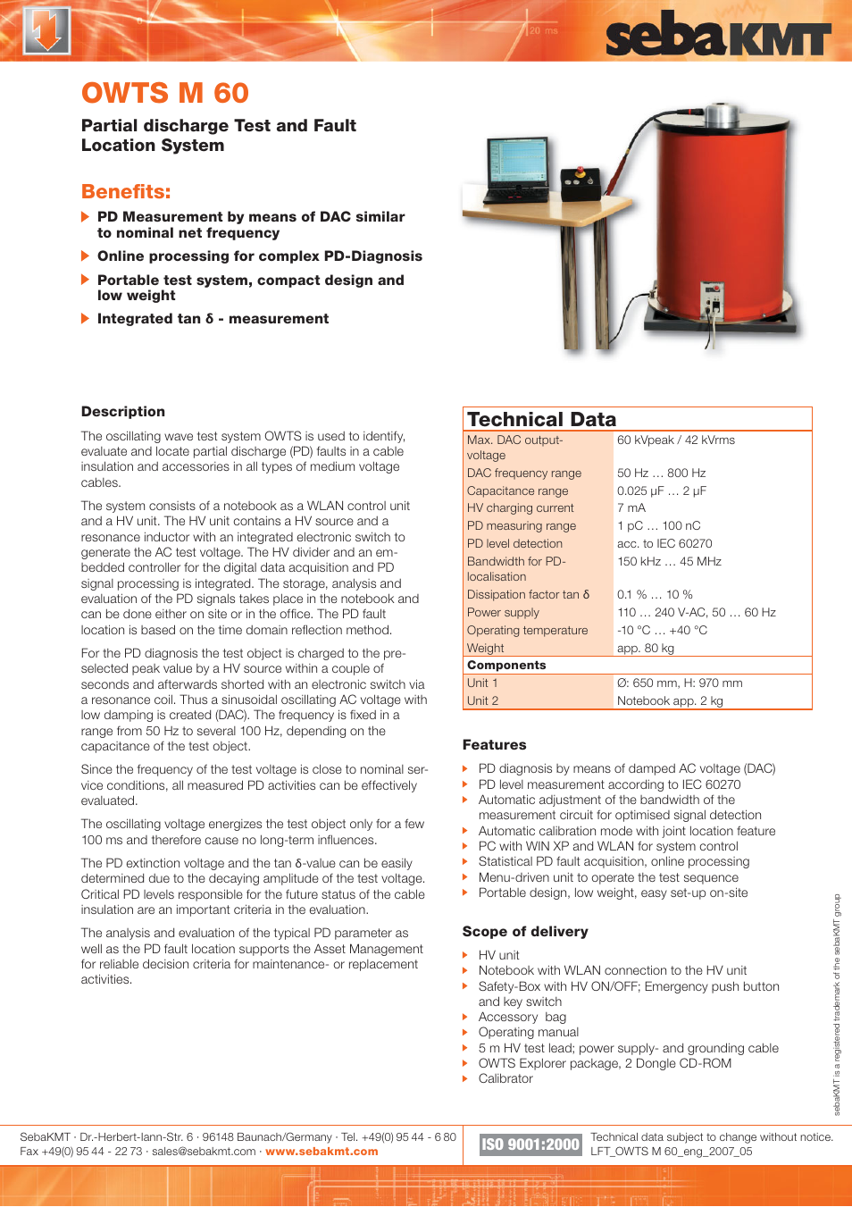 Atec Megger-HDW_OWTS_M60 User Manual | 1 page