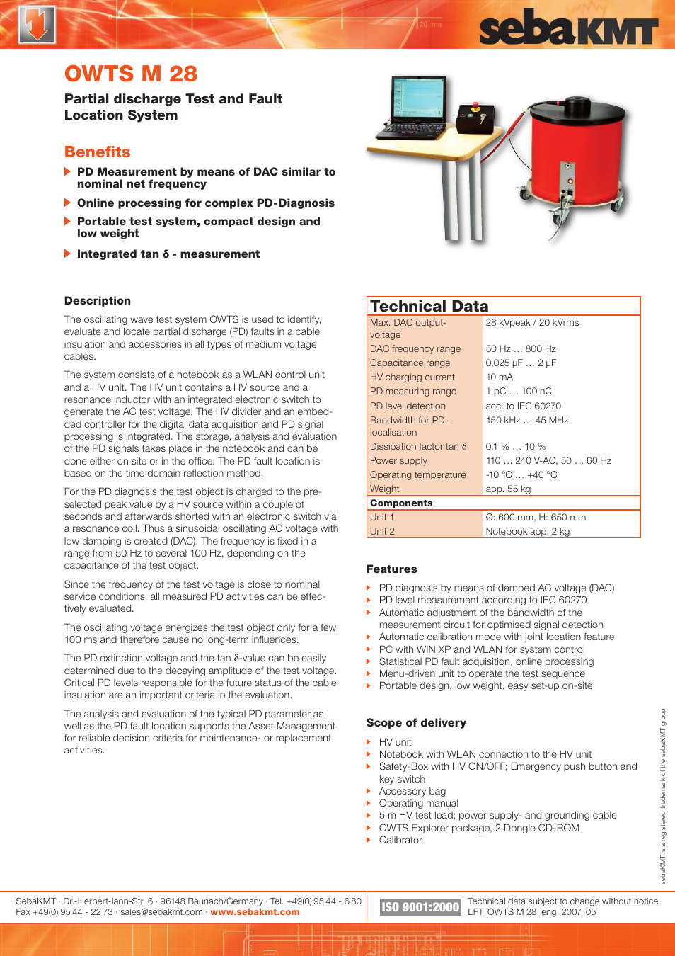 Atec Megger-HDW_OWTS_M28 User Manual | 1 page