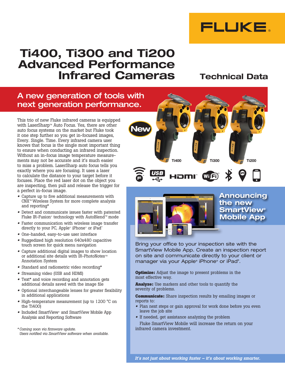 Atec Fluke-Ti 200-300-400 User Manual | 3 pages