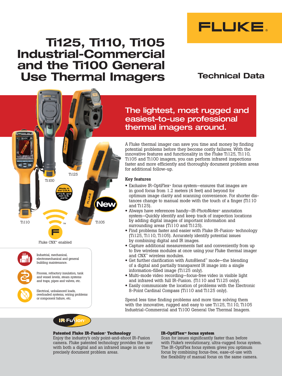 Atec Fluke-Ti Series User Manual | 3 pages