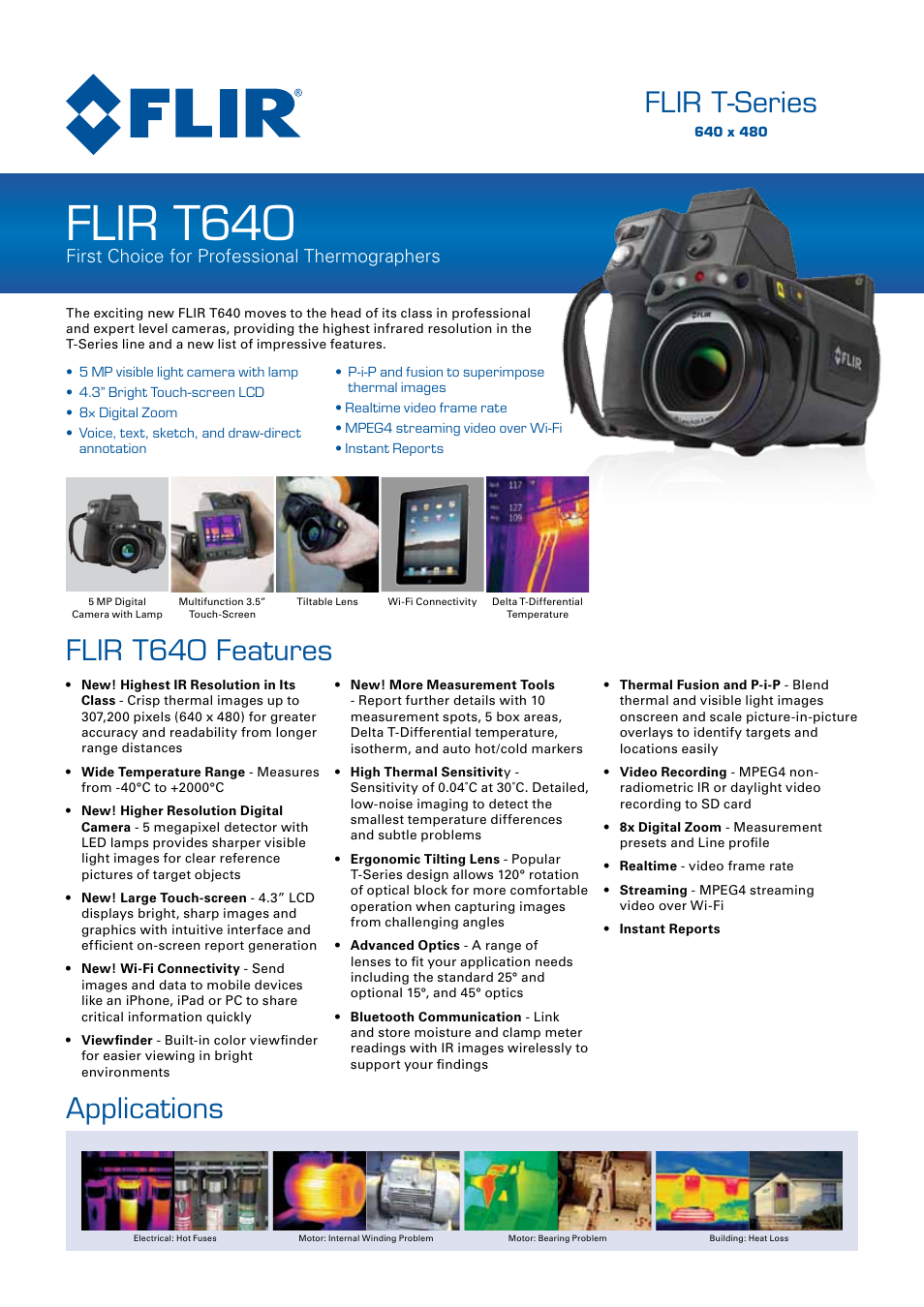 Atec Flir-T640 User Manual | 2 pages