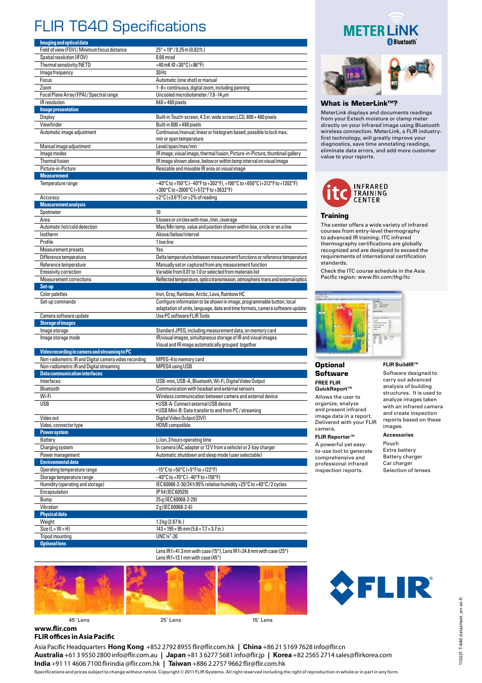 Flir t640 specifications | Atec Flir-T640 User Manual | Page 2 / 2