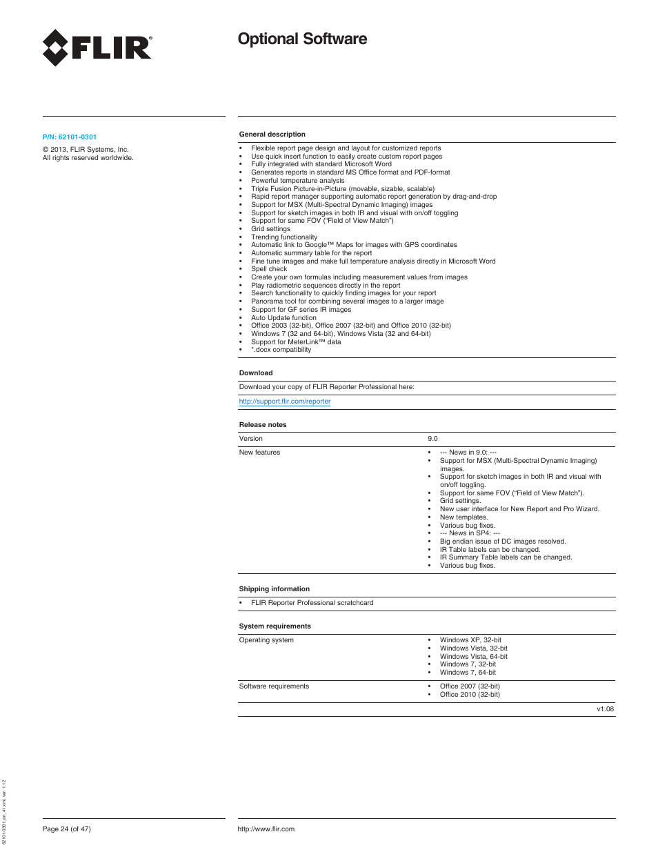 Optional software | Atec Flir-T440-wifi User Manual | Page 24 / 53