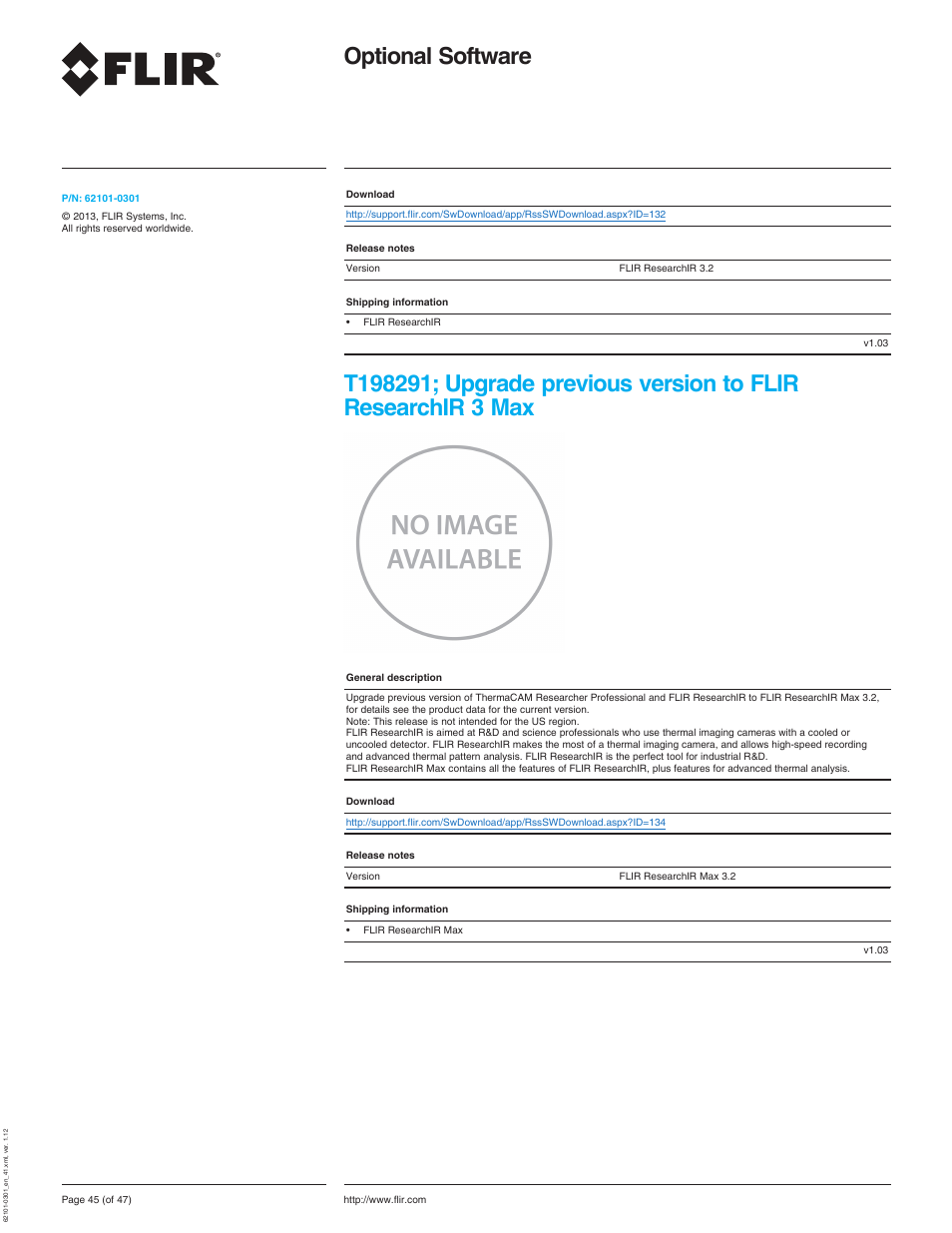 Optional software | Atec Flir-T440-wifi User Manual | Page 45 / 53