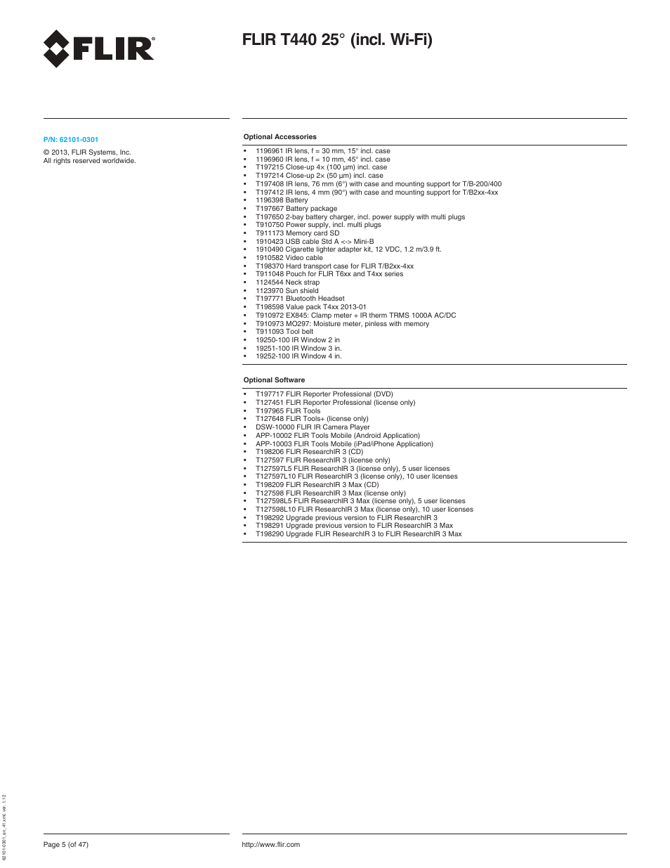 Atec Flir-T440-wifi User Manual | Page 5 / 53