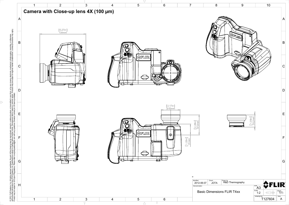 Camera with close-up lens 4x (100 µm) | Atec Flir-T440-wifi User Manual | Page 53 / 53