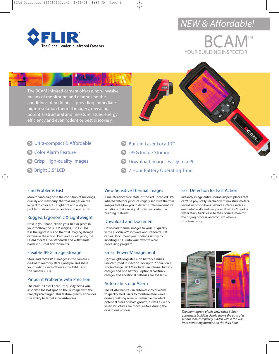 Atec Flir-BCAM User Manual | 2 pages