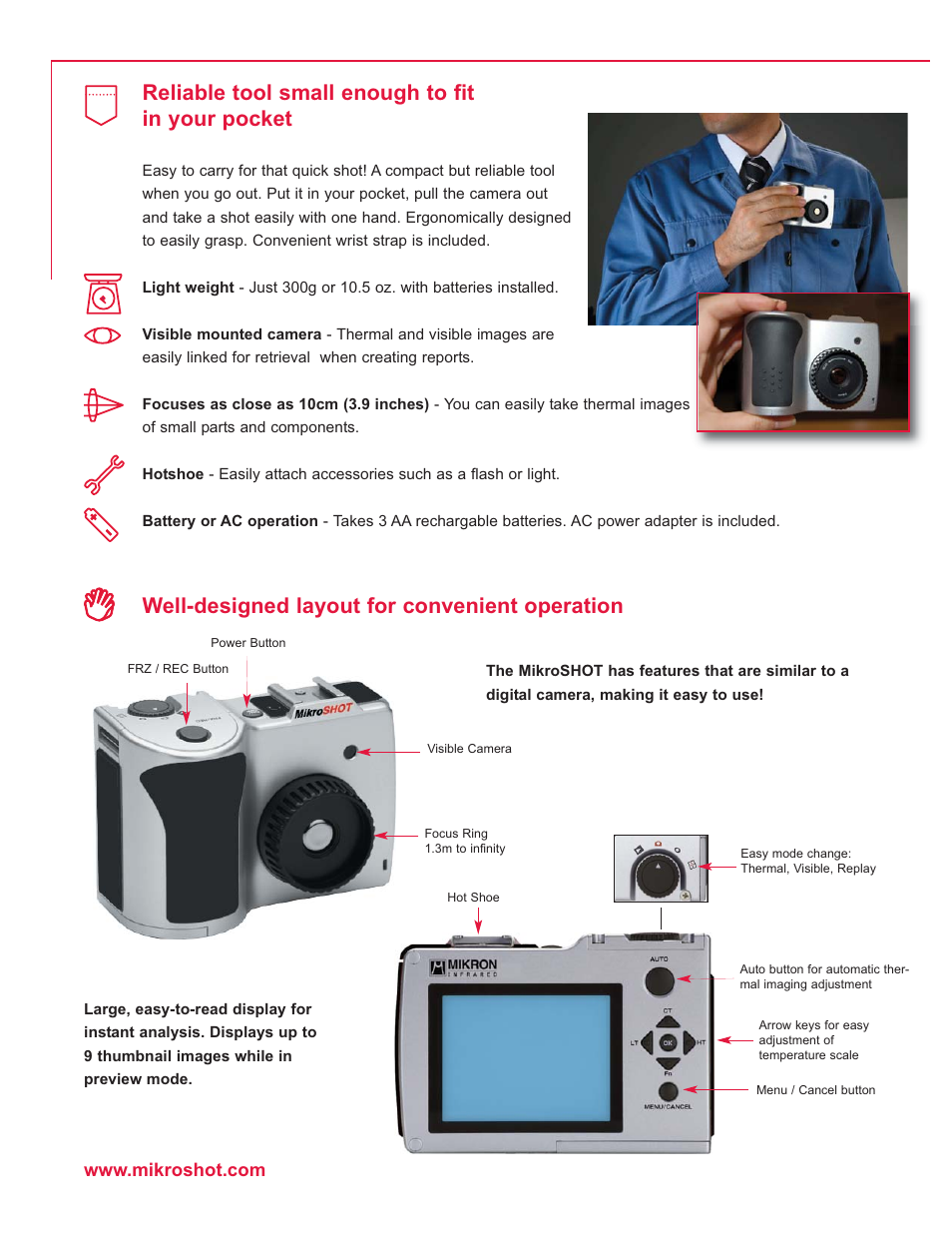 Atec Mikron-MikroSHOT User Manual | Page 2 / 4