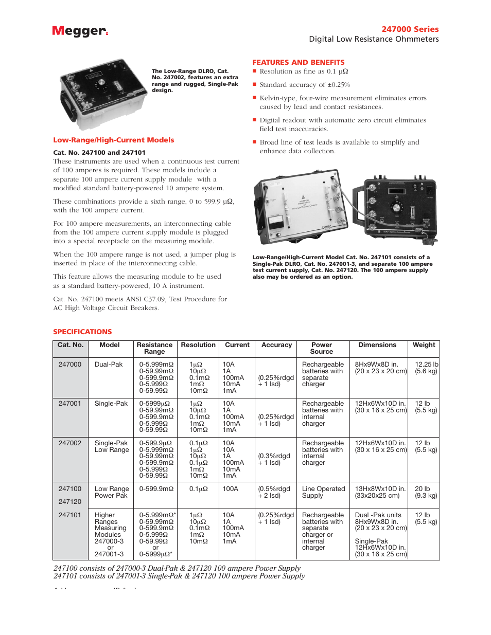 Atec Megger-247000 Series User Manual | Page 2 / 4