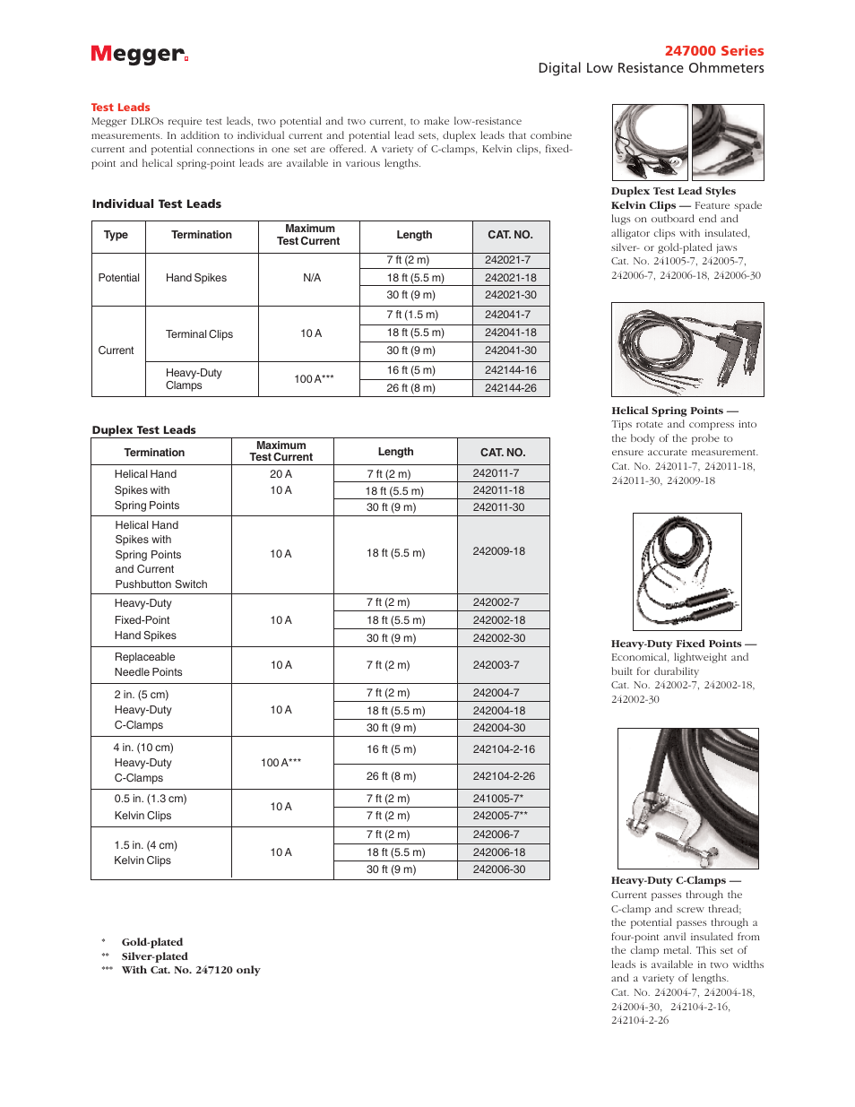 Atec Megger-247000 Series User Manual | Page 3 / 4