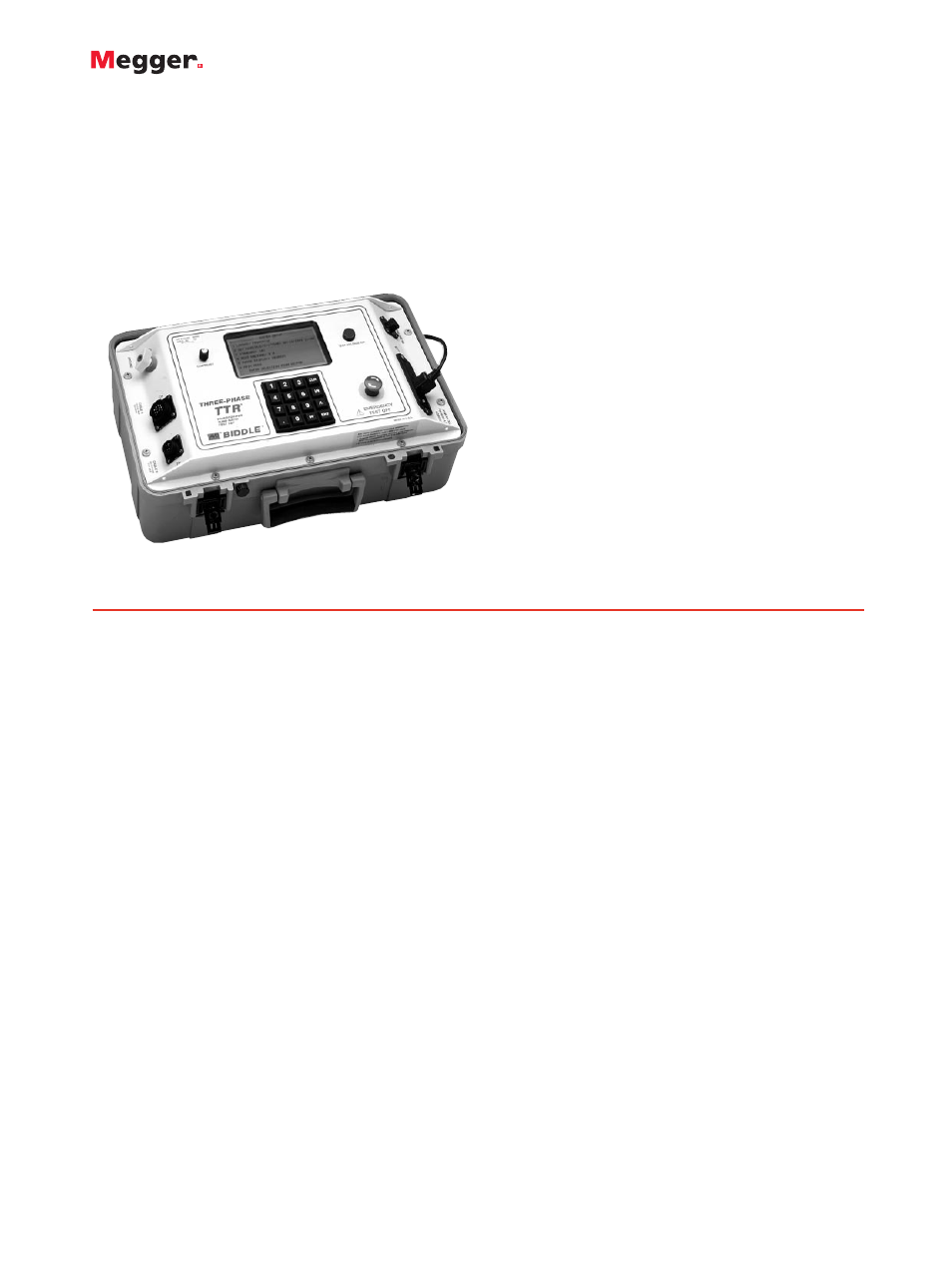 Atec Megger-550503 User Manual | 4 pages