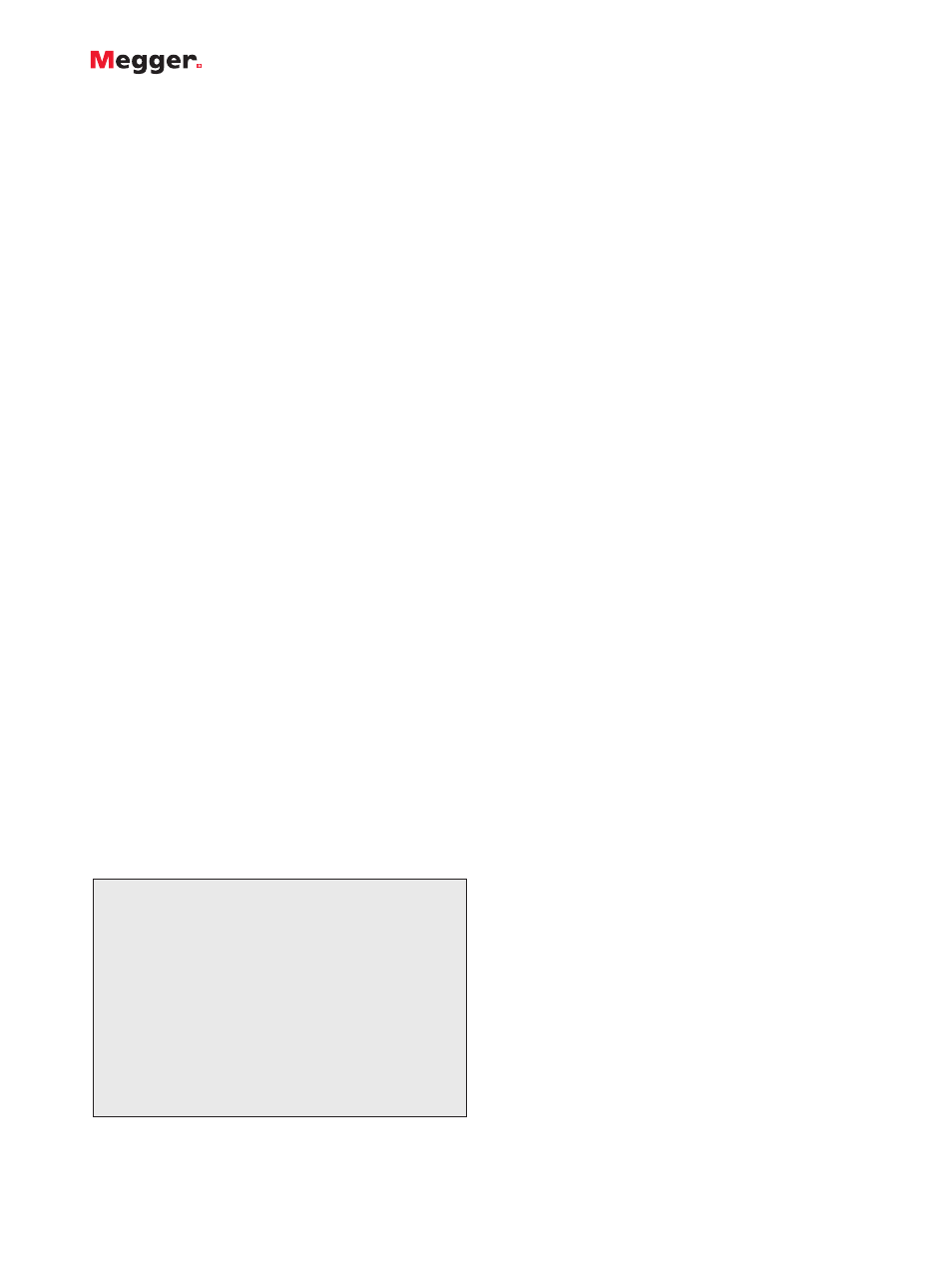 Three-phase ttr, Transformer turns ratio test set | Atec Megger-550503 User Manual | Page 2 / 4