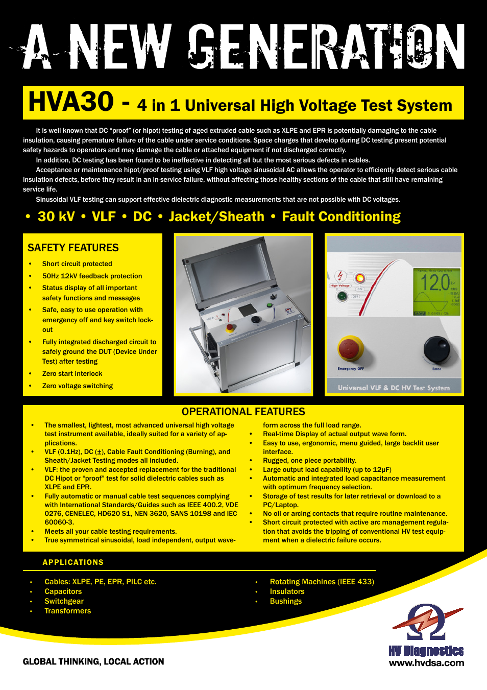 Atec HV-Diagnostics-HVA30 User Manual | 2 pages