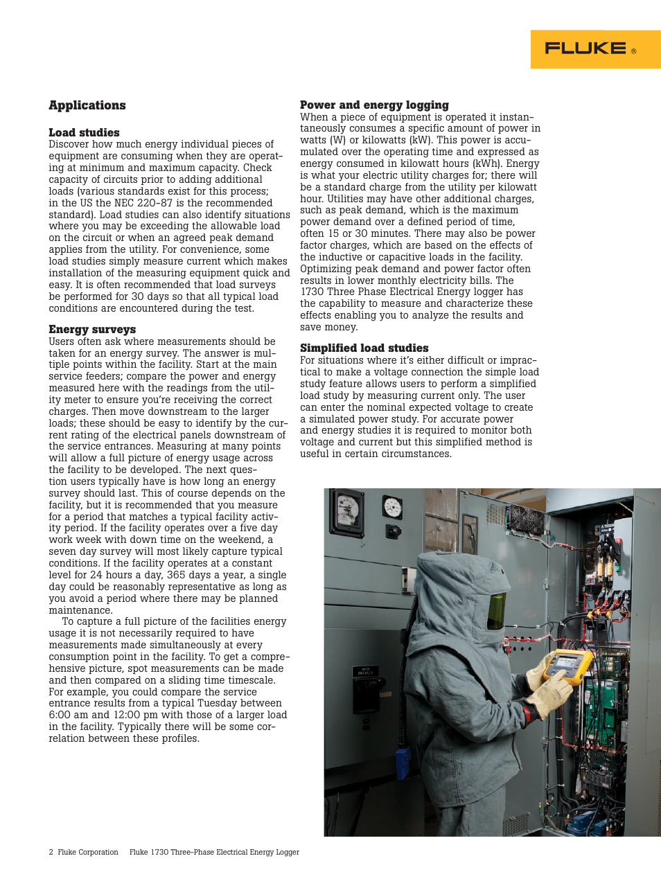 Atec Fluke-1730 User Manual | Page 2 / 6