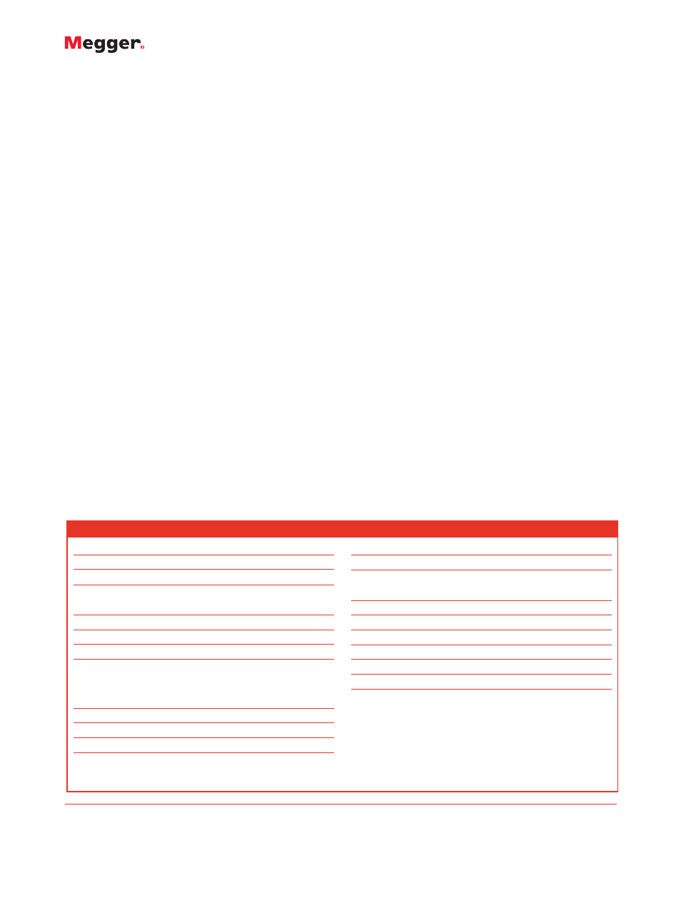 Dda-1600 circuit breaker test set, Ordering information | Atec Megger-DDA-1600 User Manual | Page 4 / 4