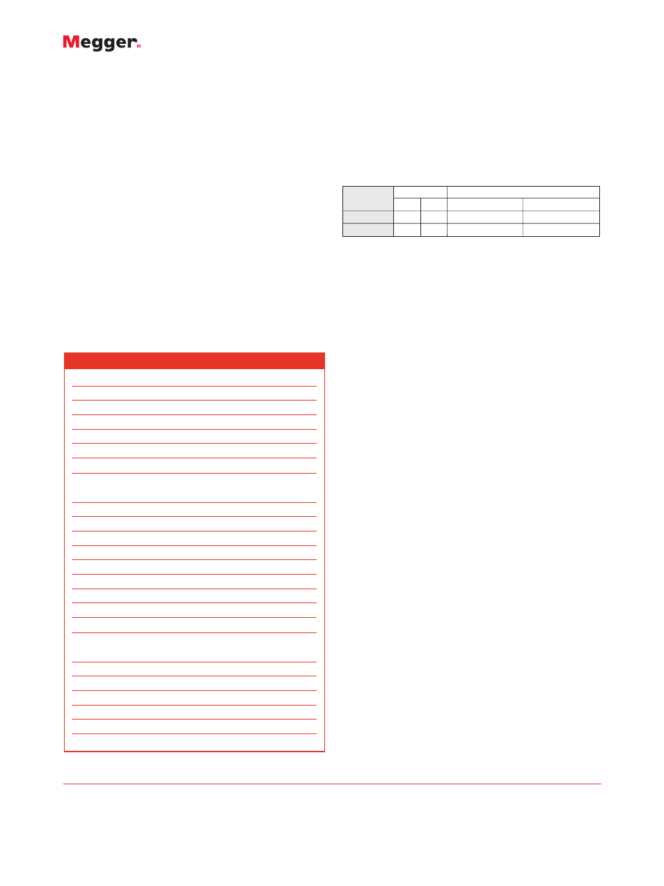 Ordering information | Atec Megger-DDA-6000 User Manual | Page 4 / 4